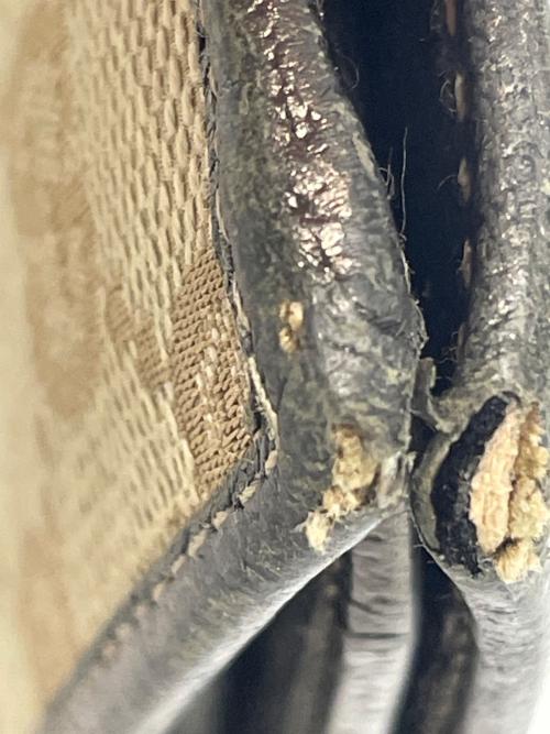 GUCCI（グッチ）GUCCI (グッチ) 財布 ブラウン×ゴールドの古着・服飾アイテム