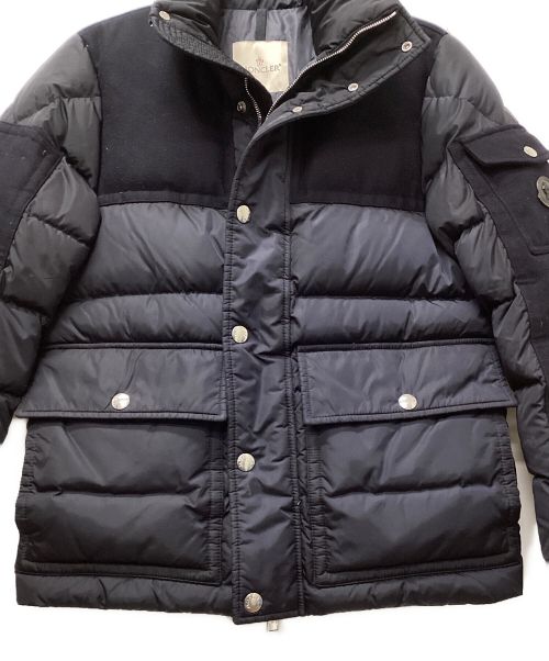 MONCLER（モンクレール）MONCLER (モンクレール) ダウンジャケット ネイビーの古着・服飾アイテム