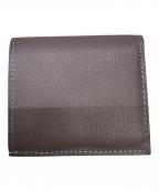 l'arcobalenoラルコバレーノ）の古着「2つ折りミニウォレット」｜ベージュ