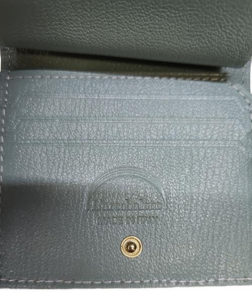 l'arcobaleno（ラルコバレーノ）l'arcobaleno (ラルコバレーノ) 2つ折りミニウォレット ベージュの古着・服飾アイテム