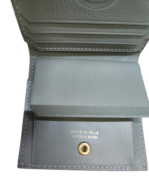 l'arcobaleno（ラルコバレーノ）l'arcobaleno (ラルコバレーノ) 2つ折りミニウォレット ベージュの古着・服飾アイテム