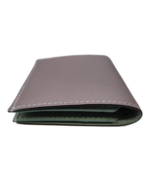 l'arcobaleno（ラルコバレーノ）l'arcobaleno (ラルコバレーノ) 2つ折りミニウォレット ベージュの古着・服飾アイテム