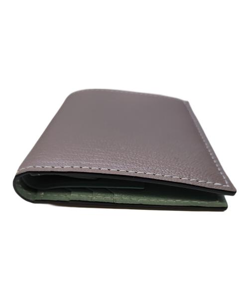 l'arcobaleno（ラルコバレーノ）l'arcobaleno (ラルコバレーノ) 2つ折りミニウォレット ベージュの古着・服飾アイテム