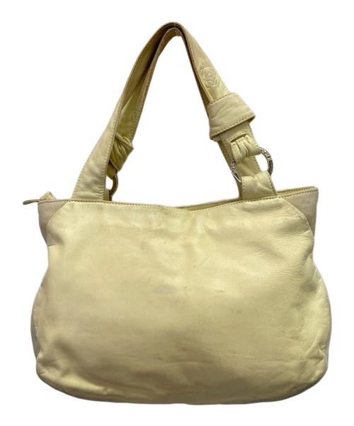 LOEWE（ロエベ）LOEWE (ロエベ) ミニハンドバッグ ベージュの古着・服飾アイテム