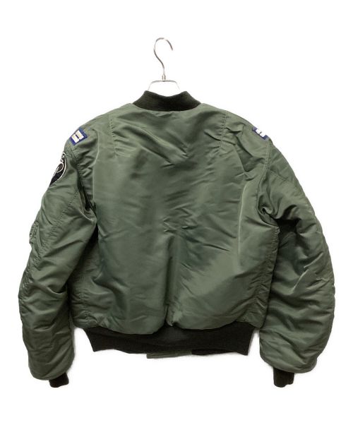 BUZZ RICKSON'S（バズリクソンズ）Buzz Rickson's (バズリクソンズ) フライトジャケット カーキ サイズ:XLの古着・服飾アイテム
