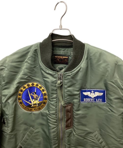 BUZZ RICKSON'S（バズリクソンズ）Buzz Rickson's (バズリクソンズ) フライトジャケット カーキ サイズ:XLの古着・服飾アイテム
