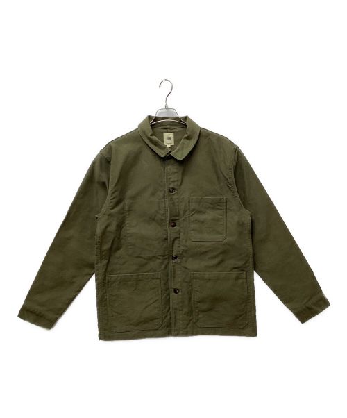F.O.B FACTORY（エフオービー ファクトリー）F.O.B FACTORY (エフオービー ファクトリー) モールスキンジャケット オリーブ サイズ:3Lの古着・服飾アイテム