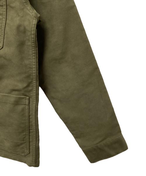 F.O.B FACTORY（エフオービー ファクトリー）F.O.B FACTORY (エフオービー ファクトリー) モールスキンジャケット オリーブ サイズ:3Lの古着・服飾アイテム