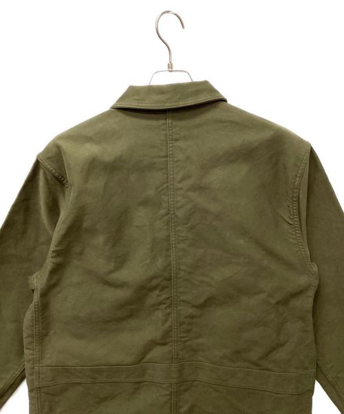 F.O.B FACTORY（エフオービー ファクトリー）F.O.B FACTORY (エフオービー ファクトリー) モールスキンジャケット オリーブ サイズ:3Lの古着・服飾アイテム