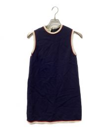 GUCCI（グッチ）の古着「ミニワンピース」｜ネイビー
