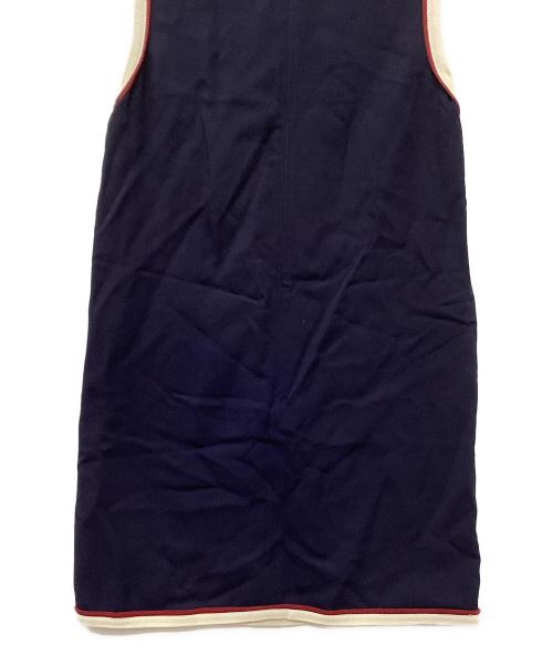 GUCCI（グッチ）GUCCI (グッチ) ミニワンピース ネイビー サイズ:36の古着・服飾アイテム