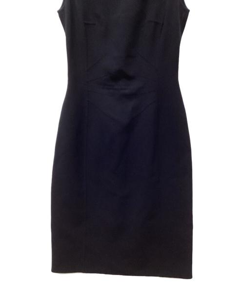 CELINE（セリーヌ）CELINE (セリーヌ) ノースリーブワンピース ネイビー サイズ:36の古着・服飾アイテム