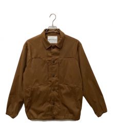 WHITE MOUNTAINEERING（ホワイトマウンテ二アニング）の古着「STRETCHED TWILLED COACH JACKET」｜ブラウン