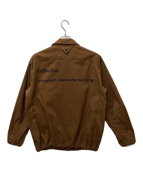 WHITE MOUNTAINEERING（ホワイトマウンテ二アニング）WHITE MOUNTAINEERING (ホワイトマウンテ二アニング) STRETCHED TWILLED COACH JACKET ブラウンの古着・服飾アイテム