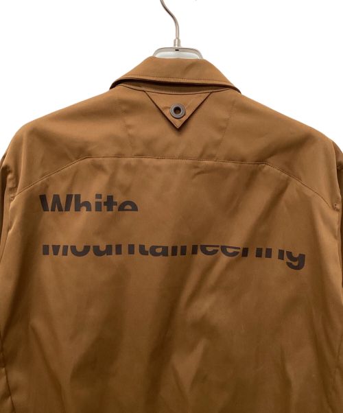 WHITE MOUNTAINEERING（ホワイトマウンテ二アニング）WHITE MOUNTAINEERING (ホワイトマウンテ二アニング) STRETCHED TWILLED COACH JACKET ブラウンの古着・服飾アイテム