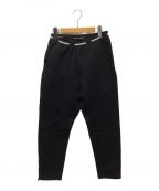 Graphpaperグラフペーパー）の古着「ジョガーパンツ」｜ブラック
