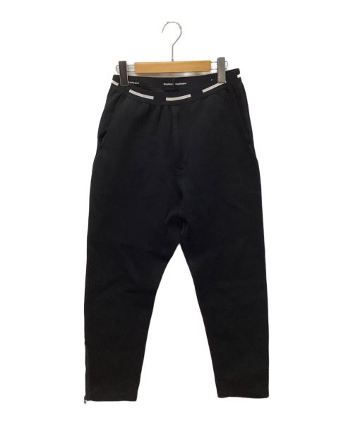 Graphpaper（グラフペーパー）Graphpaper (グラフペーパー) ジョガーパンツ ブラック サイズ:1の古着・服飾アイテム