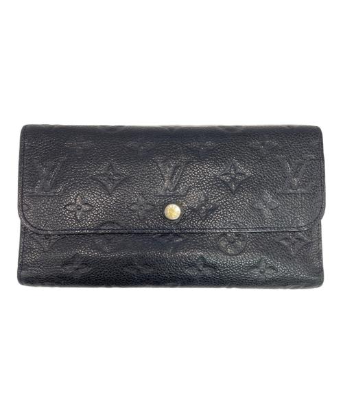 LOUIS VUITTON（ルイ ヴィトン）LOUIS VUITTON (ルイ ヴィトン) 長財布 ネイビーの古着・服飾アイテム