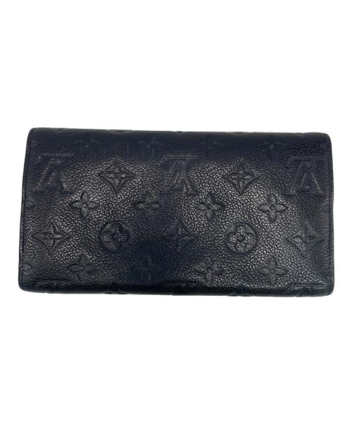 LOUIS VUITTON（ルイ ヴィトン）LOUIS VUITTON (ルイ ヴィトン) 長財布 ネイビーの古着・服飾アイテム