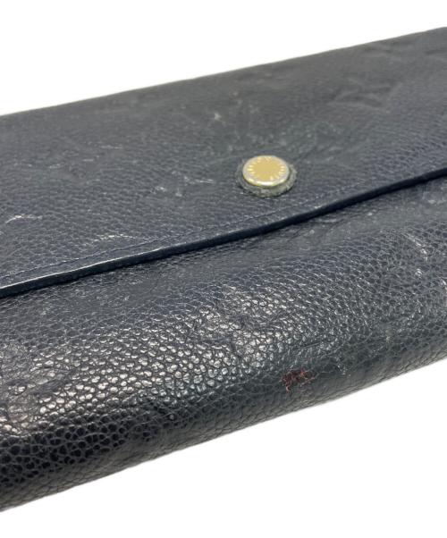 LOUIS VUITTON（ルイ ヴィトン）LOUIS VUITTON (ルイ ヴィトン) 長財布 ネイビーの古着・服飾アイテム