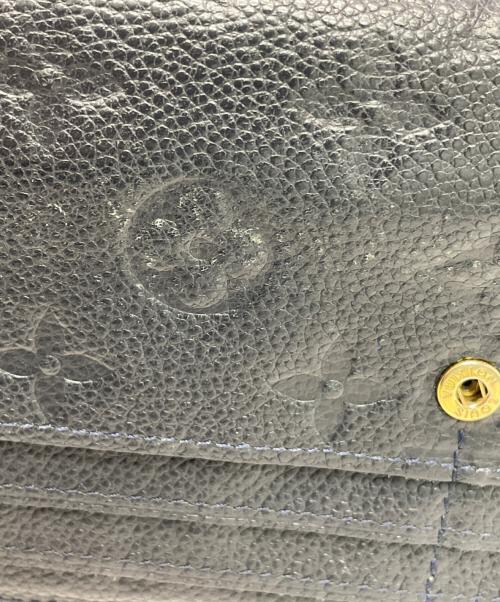 LOUIS VUITTON（ルイ ヴィトン）LOUIS VUITTON (ルイ ヴィトン) 長財布 ネイビーの古着・服飾アイテム