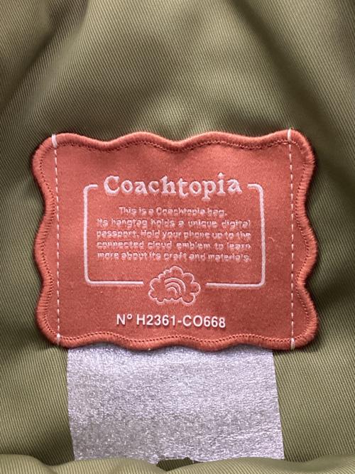 COACH（コーチ）COACH (コーチ) トートバッグ オリーブの古着・服飾アイテム