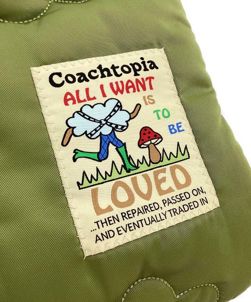 COACH（コーチ）COACH (コーチ) トートバッグ オリーブの古着・服飾アイテム