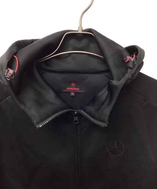 BRIEFING（ブリーフィング）BRIEFING (ブリーフィング) Mercedes Benz (メルセデスベンツ) トラックジャケット ブラック サイズ:XLの古着・服飾アイテム