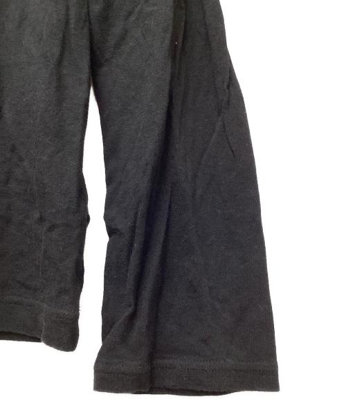 YOHJI YAMAMOTO（ヨウジヤマモト）YOHJI YAMAMOTO (ヨウジヤマモト) ロングスリーブカットソー ブラック サイズ:3の古着・服飾アイテム