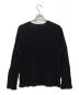 YOHJI YAMAMOTO (ヨウジヤマモト) ロングスリーブカットソー ブラック サイズ:3：10000円