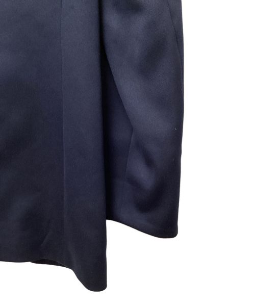 deres（デレス）deres (デレス) ノーカラージャケット ネイビー サイズ:FREEの古着・服飾アイテム