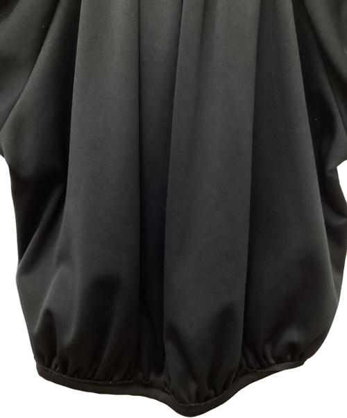 Y's（ワイズ）Y's (ワイズ) パフスリーブブラウス ブラック サイズ:2の古着・服飾アイテム