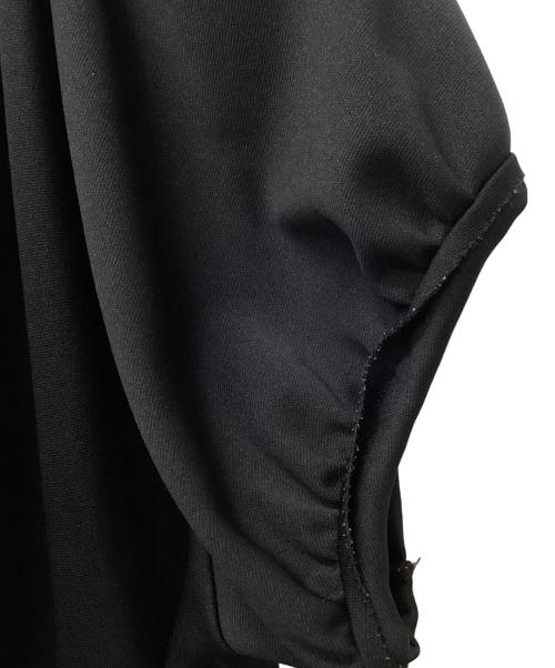 Y's（ワイズ）Y's (ワイズ) パフスリーブブラウス ブラック サイズ:2の古着・服飾アイテム