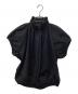 Y's（ワイズ）の古着「パフスリーブブラウス」｜ブラック