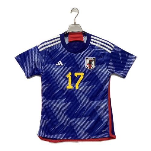 adidas（アディダス）adidas (アディダス) 【田中碧】ゲームシャツ ブルー サイズ:2XLの古着・服飾アイテム