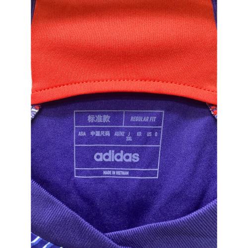 adidas（アディダス）adidas (アディダス) 【田中碧】ゲームシャツ ブルー サイズ:2XLの古着・服飾アイテム