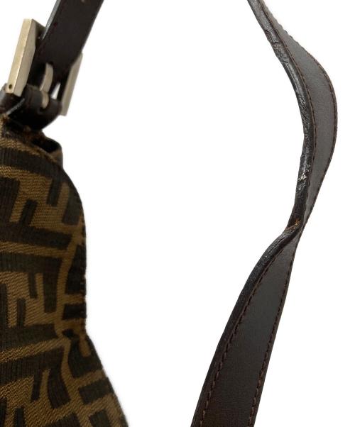 FENDI（フェンディ）FENDI (フェンディ) ハンドバッグ ベージュ×ブラウンの古着・服飾アイテム