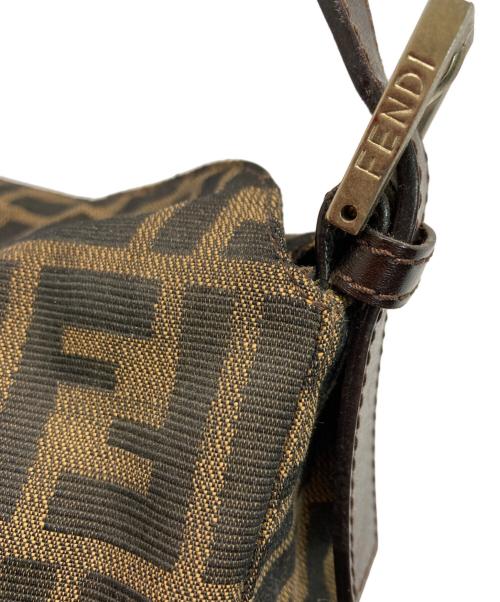 FENDI（フェンディ）FENDI (フェンディ) ハンドバッグ ベージュ×ブラウンの古着・服飾アイテム