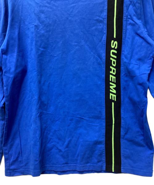 SUPREME（シュプリーム）SUPREME (シュプリーム) ロングスリーブカットソー ブルー サイズ:Lの古着・服飾アイテム