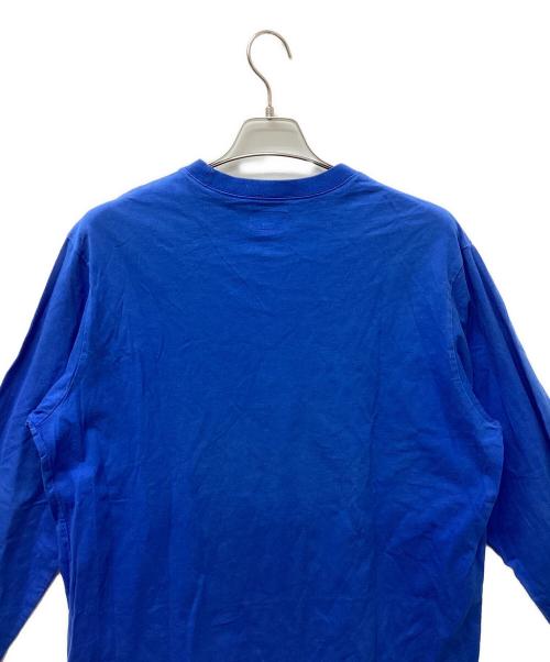 SUPREME（シュプリーム）SUPREME (シュプリーム) ロングスリーブカットソー ブルー サイズ:Lの古着・服飾アイテム