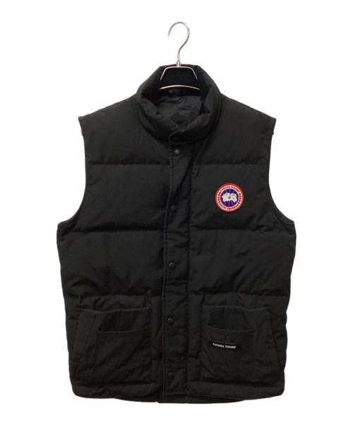 CANADA GOOSE（カナダグース）CANADA GOOSE (カナダグース) ダウンベスト ブラック サイズ:Mの古着・服飾アイテム