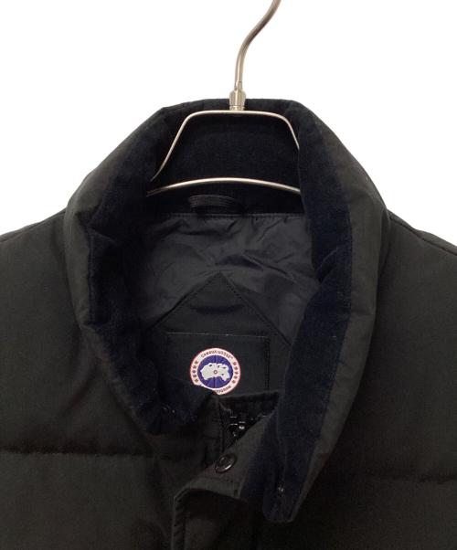 CANADA GOOSE（カナダグース）CANADA GOOSE (カナダグース) ダウンベスト ブラック サイズ:Mの古着・服飾アイテム