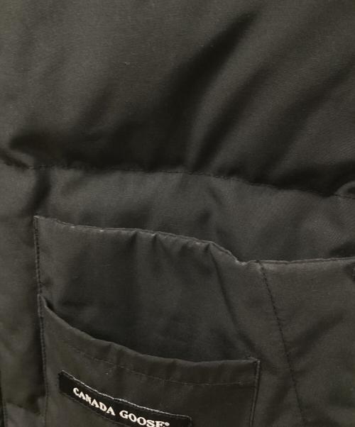 CANADA GOOSE（カナダグース）CANADA GOOSE (カナダグース) ダウンベスト ブラック サイズ:Mの古着・服飾アイテム