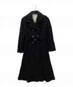 HER LIP TOハーリップトゥ）の古着「mademoiselle 2way long coat」｜ブラック