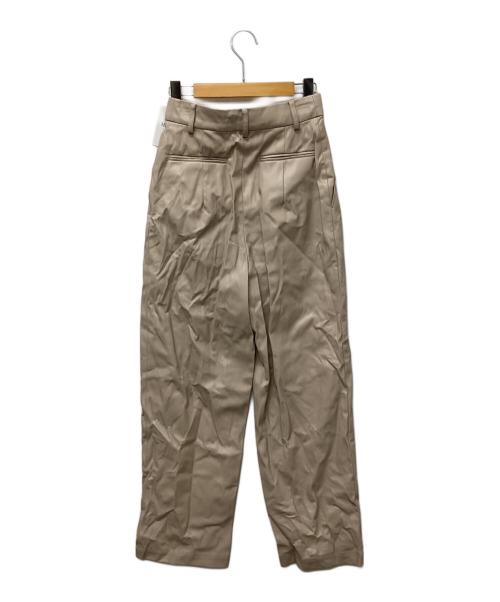 HER LIP TO（ハーリップトゥ）HER LIP TO (ハーリップトゥ) Vegan Leather Tapered Pants ベージュ サイズ:XS 未使用品の古着・服飾アイテム