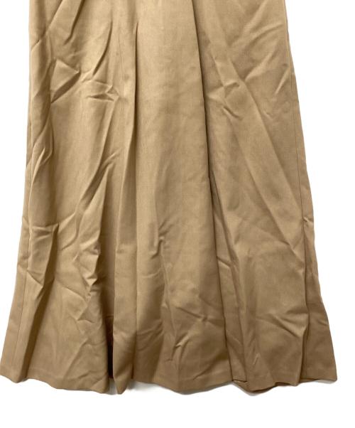 HER LIP TO（ハーリップトゥ）HER LIP TO (ハーリップトゥ) Lace Motif Twill Long Dress ブラウン サイズ:Sの古着・服飾アイテム