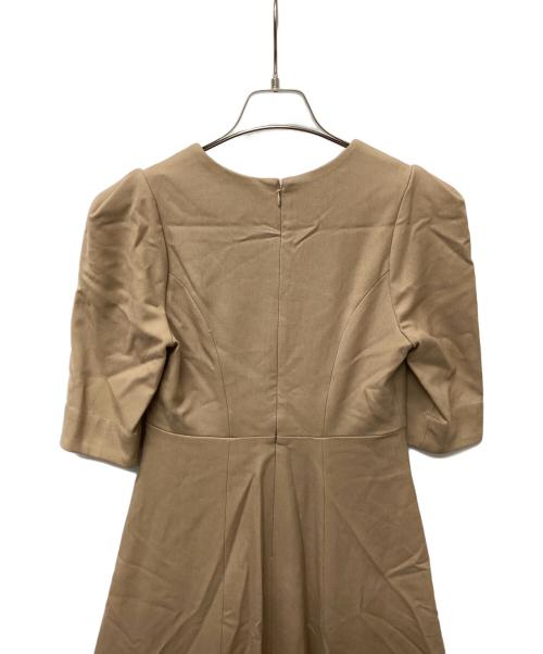 HER LIP TO（ハーリップトゥ）HER LIP TO (ハーリップトゥ) Lace Motif Twill Long Dress ブラウン サイズ:Sの古着・服飾アイテム