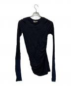 muller of yoshiokuboミュラーオブヨシオクボ）の古着「カットソーワンピース」｜ブラック