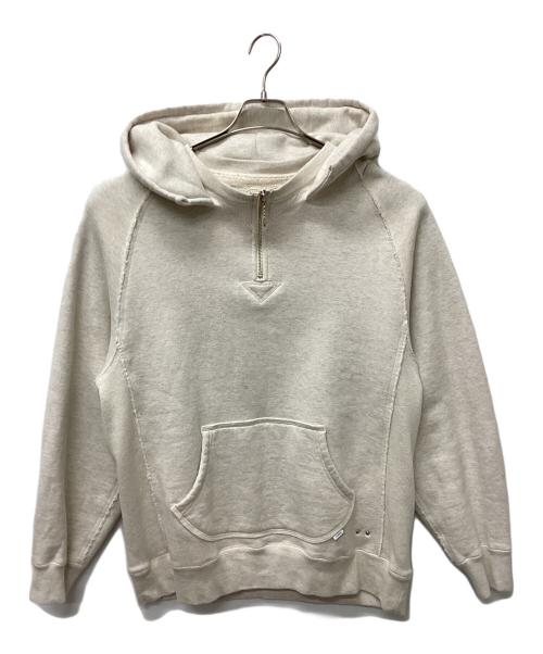 SUGARHILL（シュガーヒル）SUGARHILL (シュガーヒル) ハーフジップパーカー ベージュ サイズ:3の古着・服飾アイテム