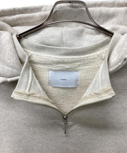 SUGARHILL（シュガーヒル）SUGARHILL (シュガーヒル) ハーフジップパーカー ベージュ サイズ:3の古着・服飾アイテム